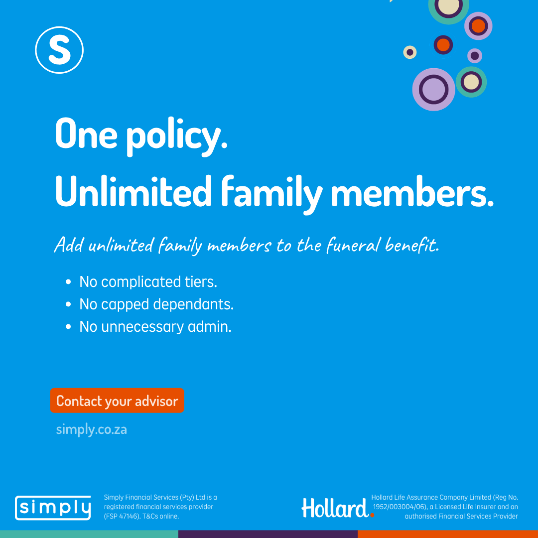 One policy, unlimited family