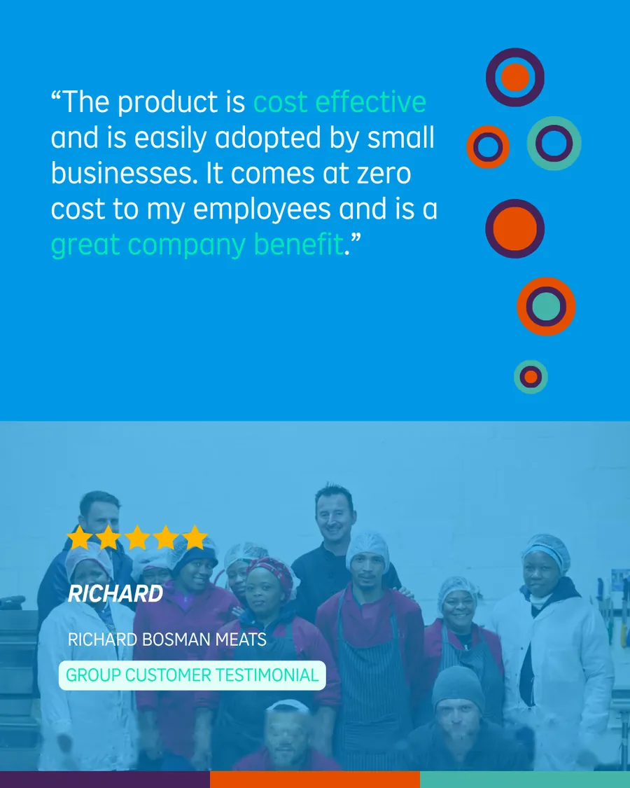 Richard, Richard Bosman Meats: cost effective and a great company benefit