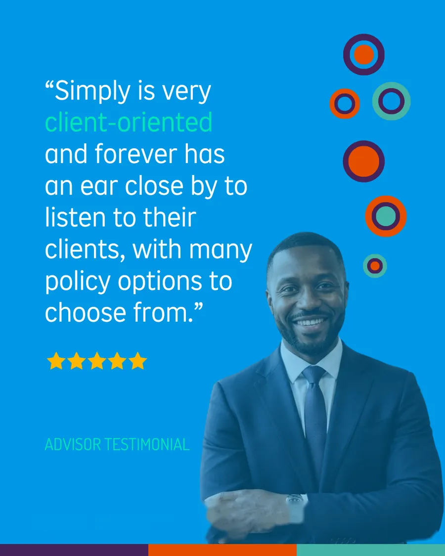 Kwanele, accredited broker: Simply is very client-oriented