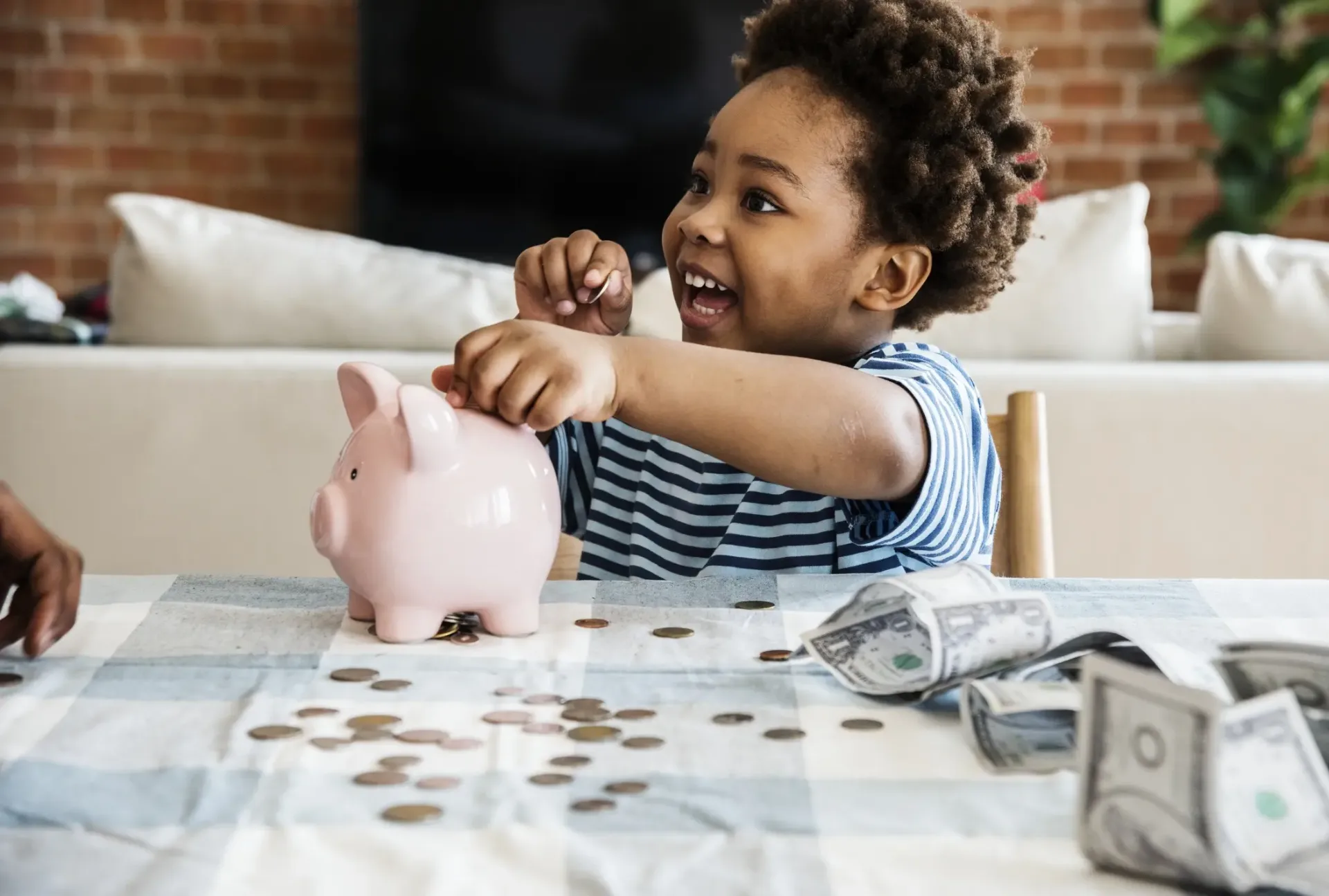 Teaching our kids to save
